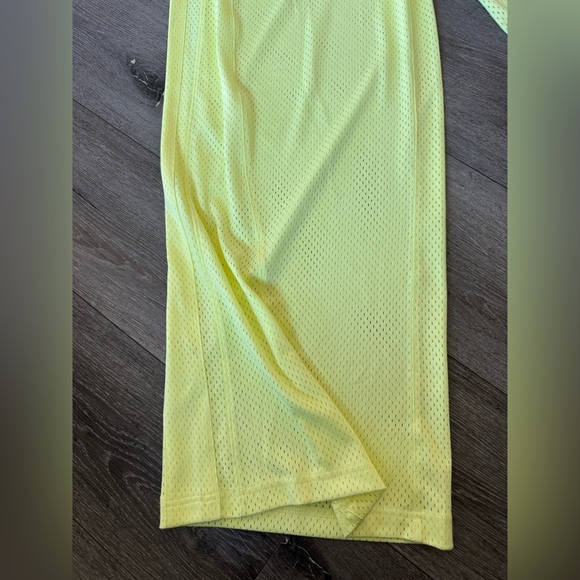 FP Movement by Free People Yellow Mesh Wide Leg Pants - Picture 6 of 6